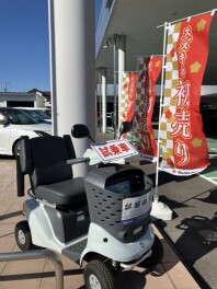 アリーナ東金店にてセニアカー試乗会開催中！