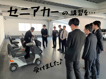 ＊ セニアカー講習 ＊