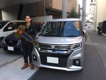 ソリオ　ご納車おめでとうございます