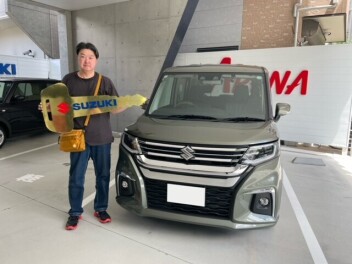 ソリオ　ご納車おめでとうございます
