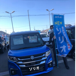 新型ソリオ発売！！