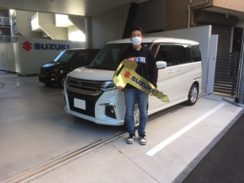 ソリオ　ご納車おめでとうございます