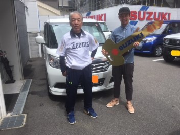 ソリオ　ご納車おめでとうございます。