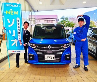 新しくなったソリオ登場！！