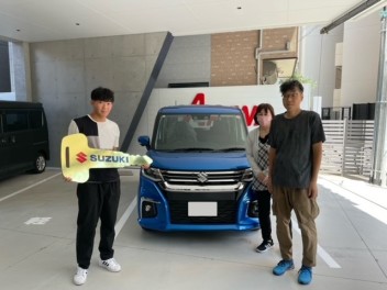 ソリオ　ご納車おめでとうございます