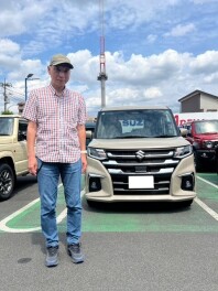 ソリオご納車させて頂きました。