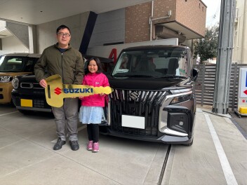 ソリオバンディット　ご納車おめでとうございます