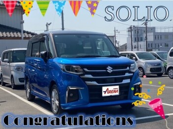 ソリオご納車！！おめでとうございます!(^^)!