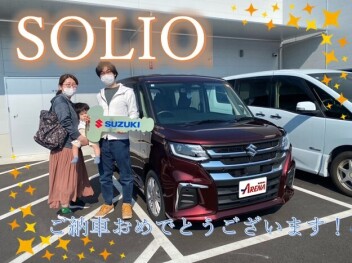ソリオご納車！！おめでとうございます！！！