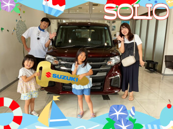ソリオ納車しました！