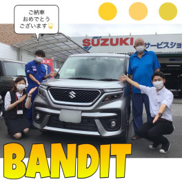 新型ソリオ　ご納車式です( *´艸｀)