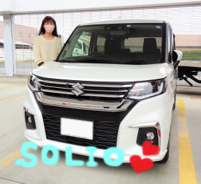 ソリオご納車おめでとうございます！