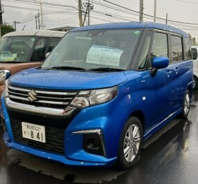 青のかわいいソリオが試乗車になりました！！