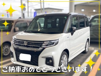 ソリオご納車させていただきました☆彡