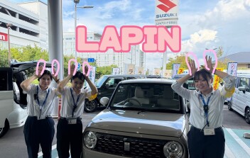 ♡新型ラパン展示車きました♡