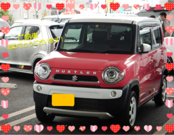 ハスラーご納車させていただきました☆彡