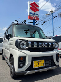 スペーシア　ギア　ここ押し！