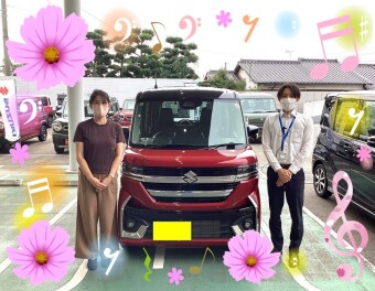 ☆祝☆スペーシアカスタムご納車☺