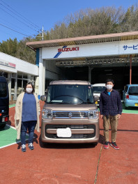 K様、ご納車おめでとうございます