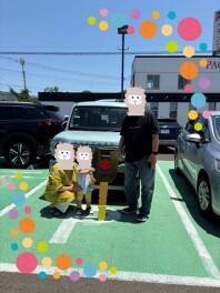 ご納車おめでとうございます♪"