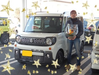 スペーシアギア納車させていただきました☆
