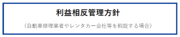 利益相反管理方針