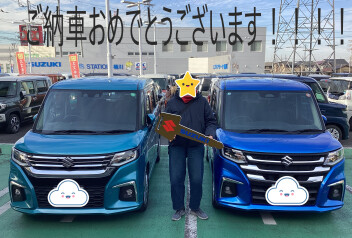 桶川店第一号新型ソリオご納車です♪