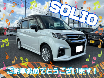 M・Ｋ様、ソリオご納車おめでとうございます！