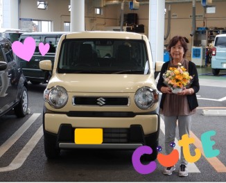 ハスラーご納車させていただきました☆彡