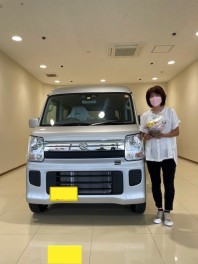 ご納車おめでとうございます！【エブリイワゴン　車いす移動車】