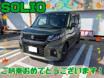 K様、ソリオご納車おめでとうございます(^^♪