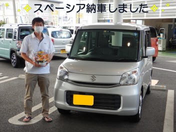 スペーシアご納車させていただきました☆彡