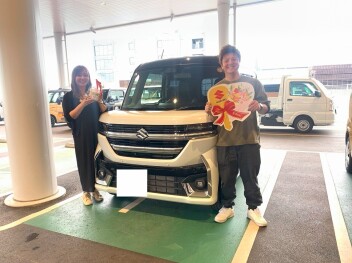 スペーシアご納車致しました！