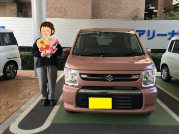 ――ワゴンＲ　納車しましたーー