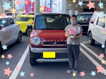 ハスラーご納車させていただきました☆彡