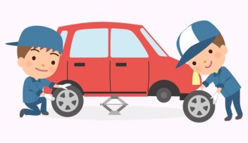 スタッドレスタイヤの交換もご予約が必要となりました