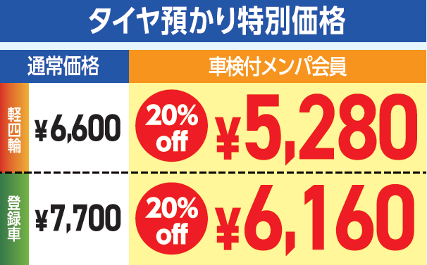 タイヤ交換早期割引キャンペーン！｜イベント/キャンペーン｜お店