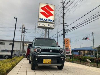 試乗車ハスラータフワイルド入りました‼