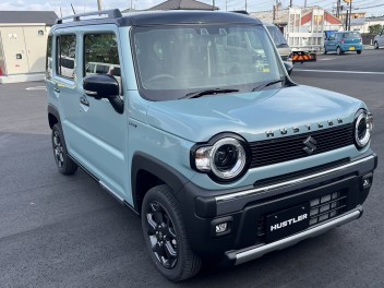 やってきた新型ハスラー！！