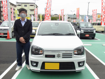 アルトワークスご納車おめでとうございます★