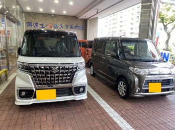 スペーシアカスタム　ご納車させて頂きました！