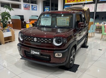 新型クロスビー　アウトドアスタイル！