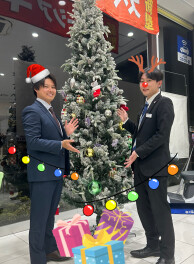 クリスマスの飾り付けをしました！