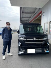 スペーシアカスタムご納車させていただきました！