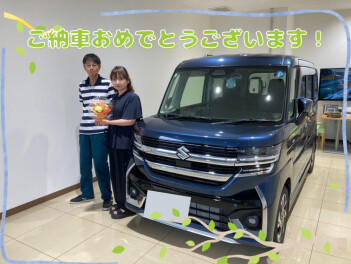 スペーシアカスタムをご納車しました！