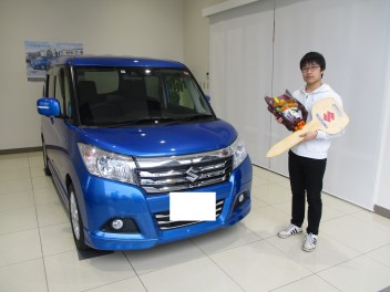 カッコいいソリオご納車です！