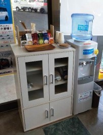 ドリンクコーナー　設置しました