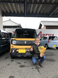 N様、ご納車おめでとうございます。