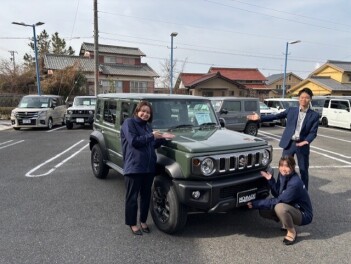 ジムニーノマド展示中です