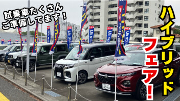 ハイブリッドフェア開催中！